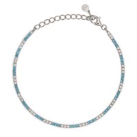 Bracciale Dilvdò Donna TENNIS in Argento Zircone BRTCAZ3+3 - BRTCAZ3+3
